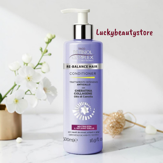 BALSAMO CAPELLI TRATTAMENTO INTENSIVO ANTIGIALLO RETINOL COMPLEX