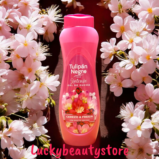 GEL DOCCIA FIORI DI CILIEGIO E FRESIA TULIPAN NEGRO