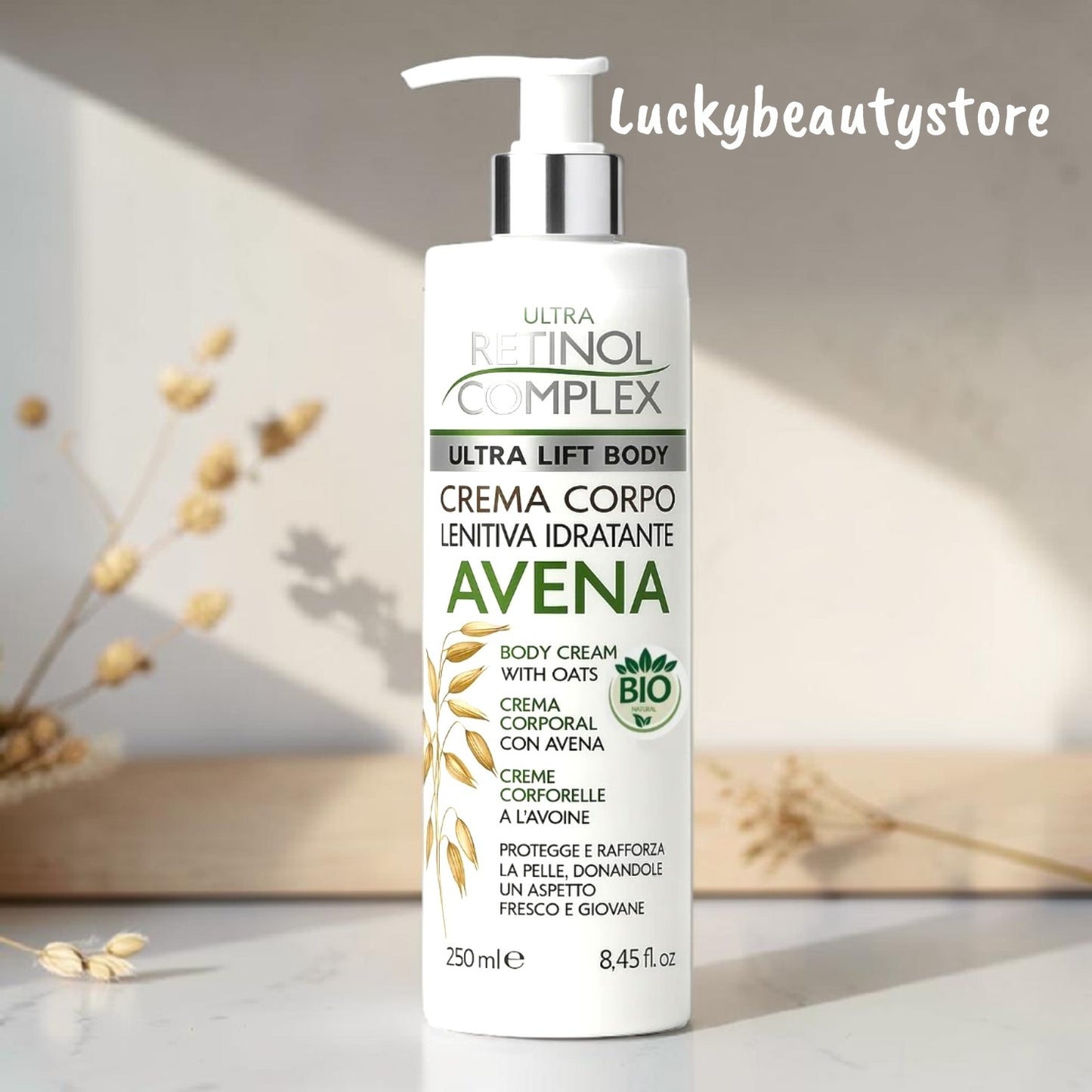 CREMA CORPO LENITIVA IDRATANTE AVENA RETINOL COMPLEX