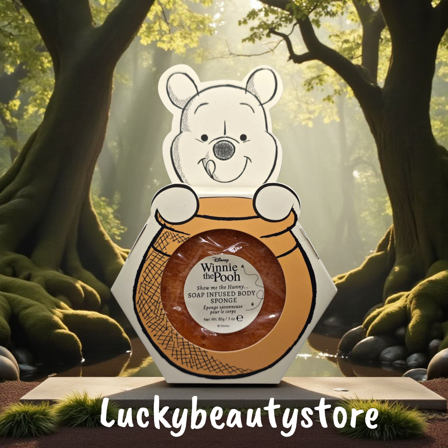 SPUGNA CON SAPONE DISNEY WINNIE THE POOH-MAD BEAUTY AI FIORI SELVATICI