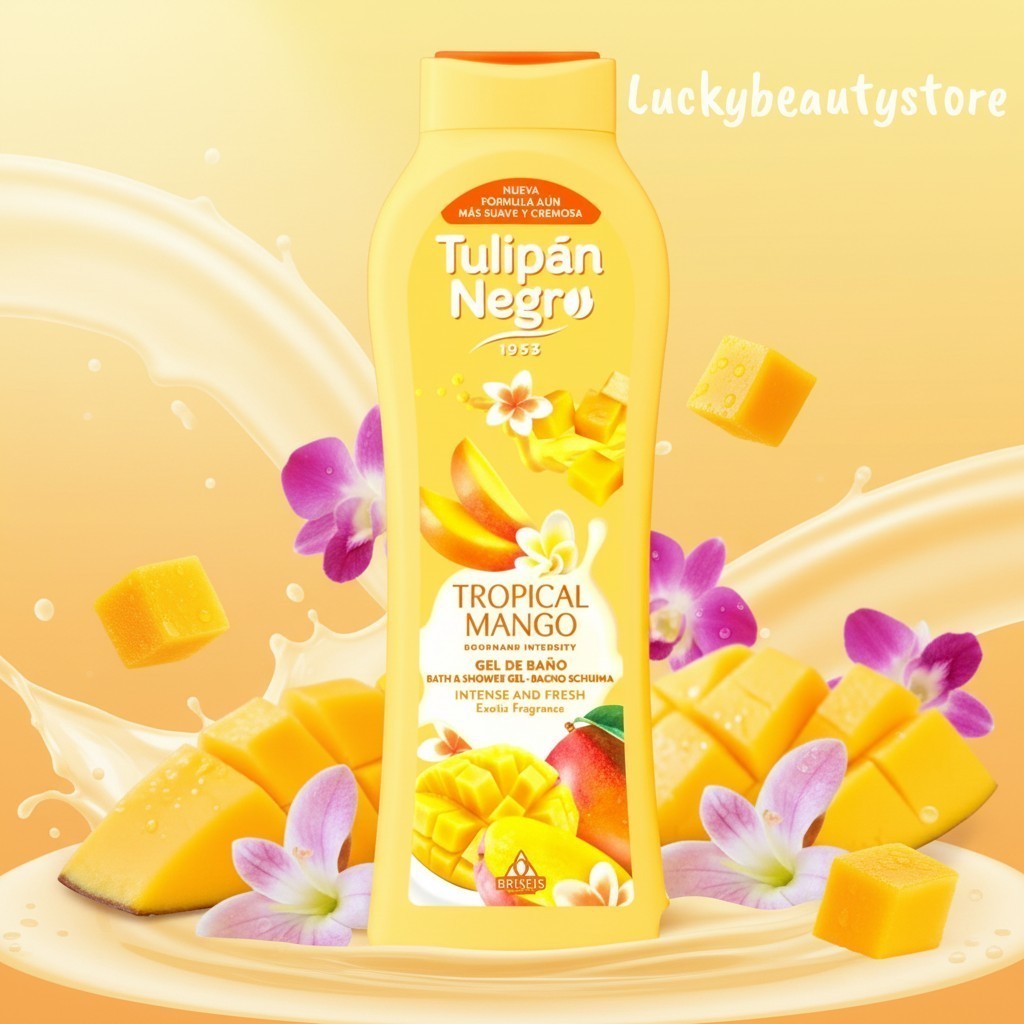 BAGNOSCHIUMA MANGO TROPICALE TULIPAN NEGRO