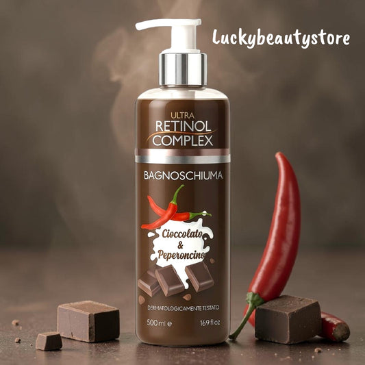 BAGNOSCHIUMA CIOCCOLATO E PEPERONCINO RETINOL COMPLEX