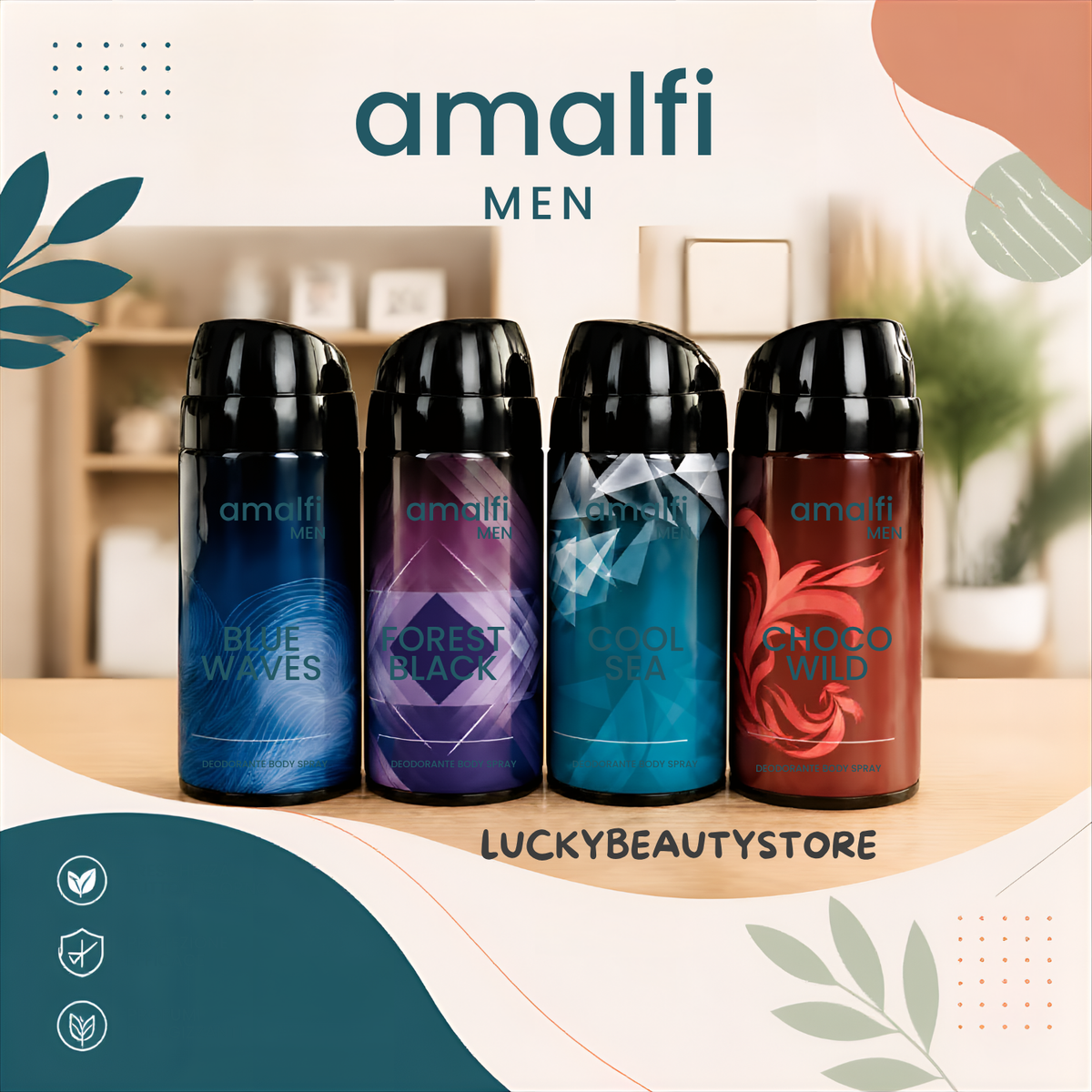 DEODORANTE SPRAY UOMO AMALFI