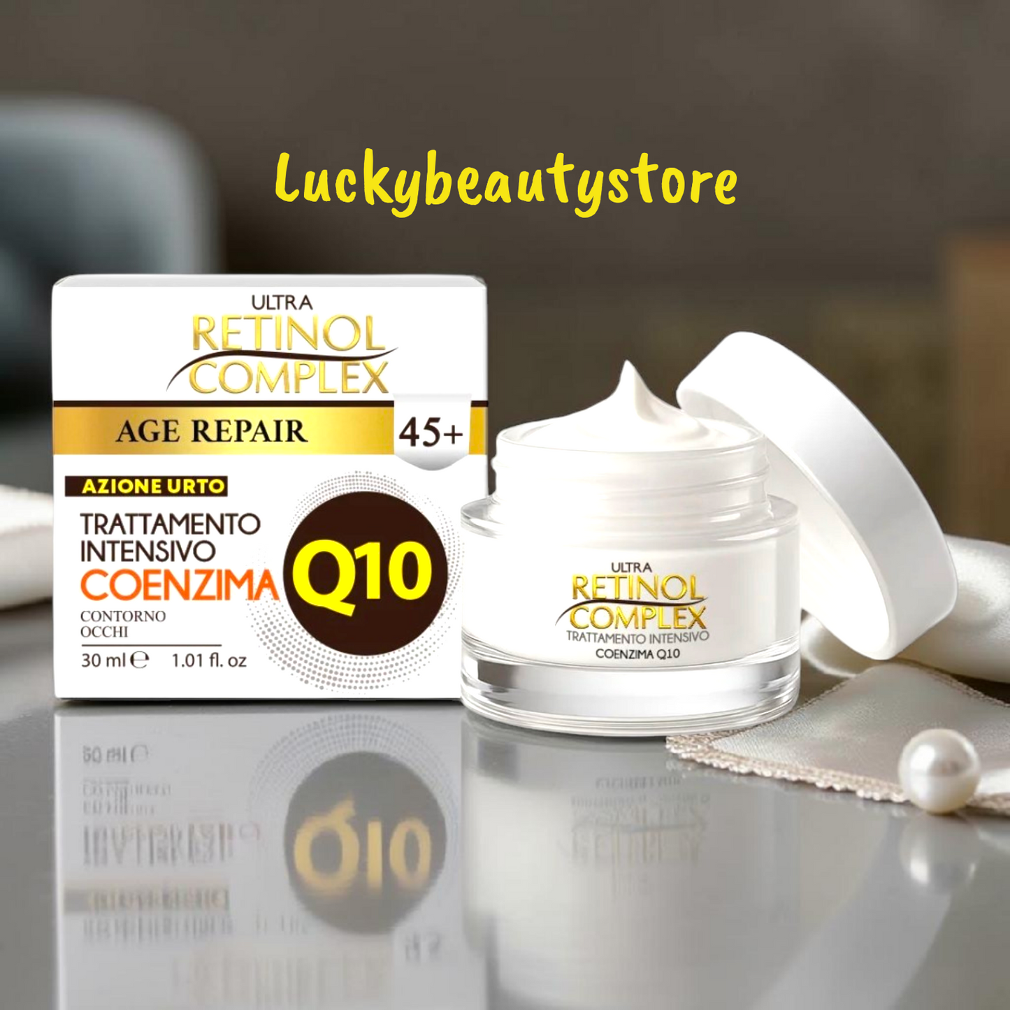 TRATTAMENTO INTENSIVO COENZIMA Q10 RETINOL COMPLEX CONTORNO OCCHI AZIONE URTO 45+