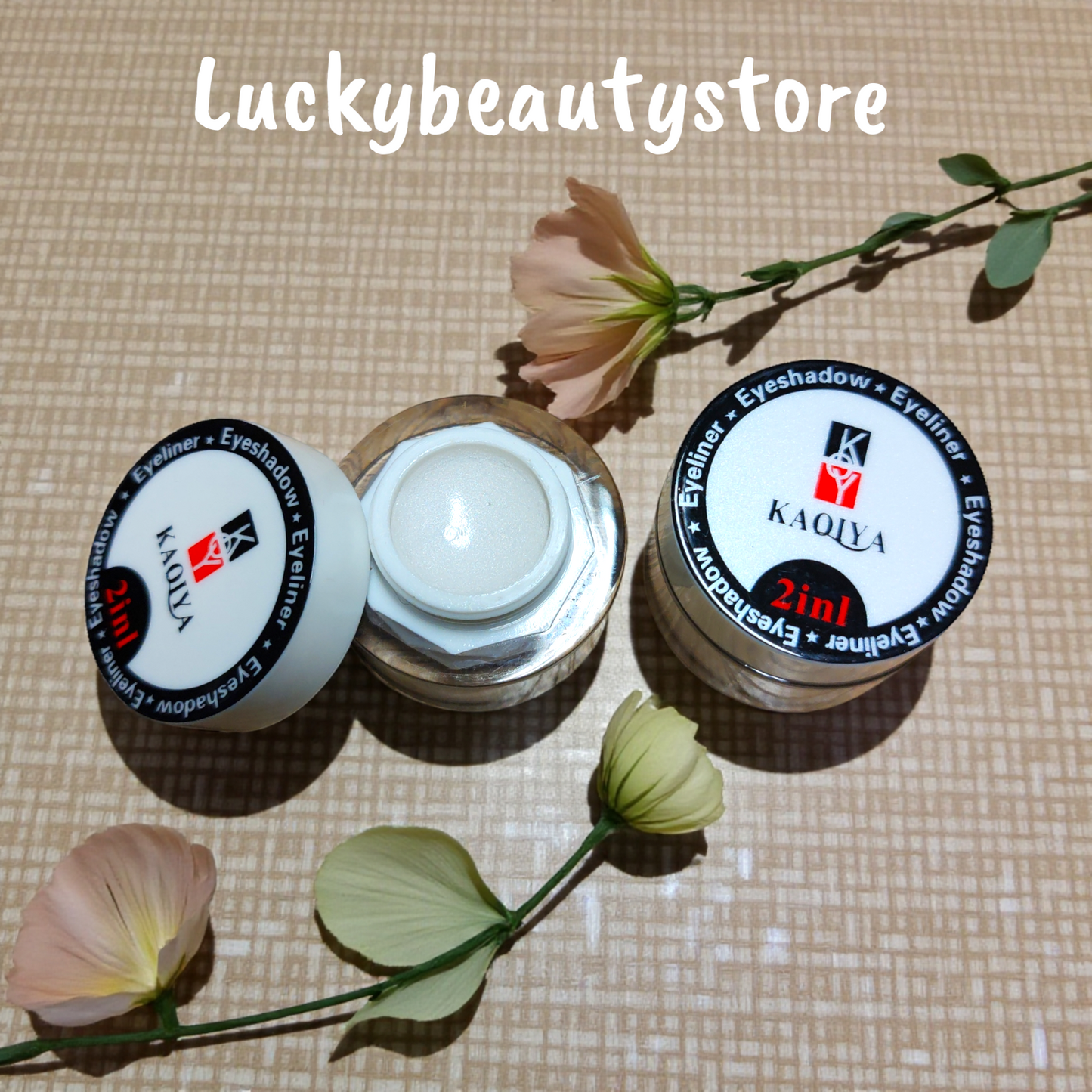 2 IN 1 EYELINER+OMBRETTO BIANCO PERLATO