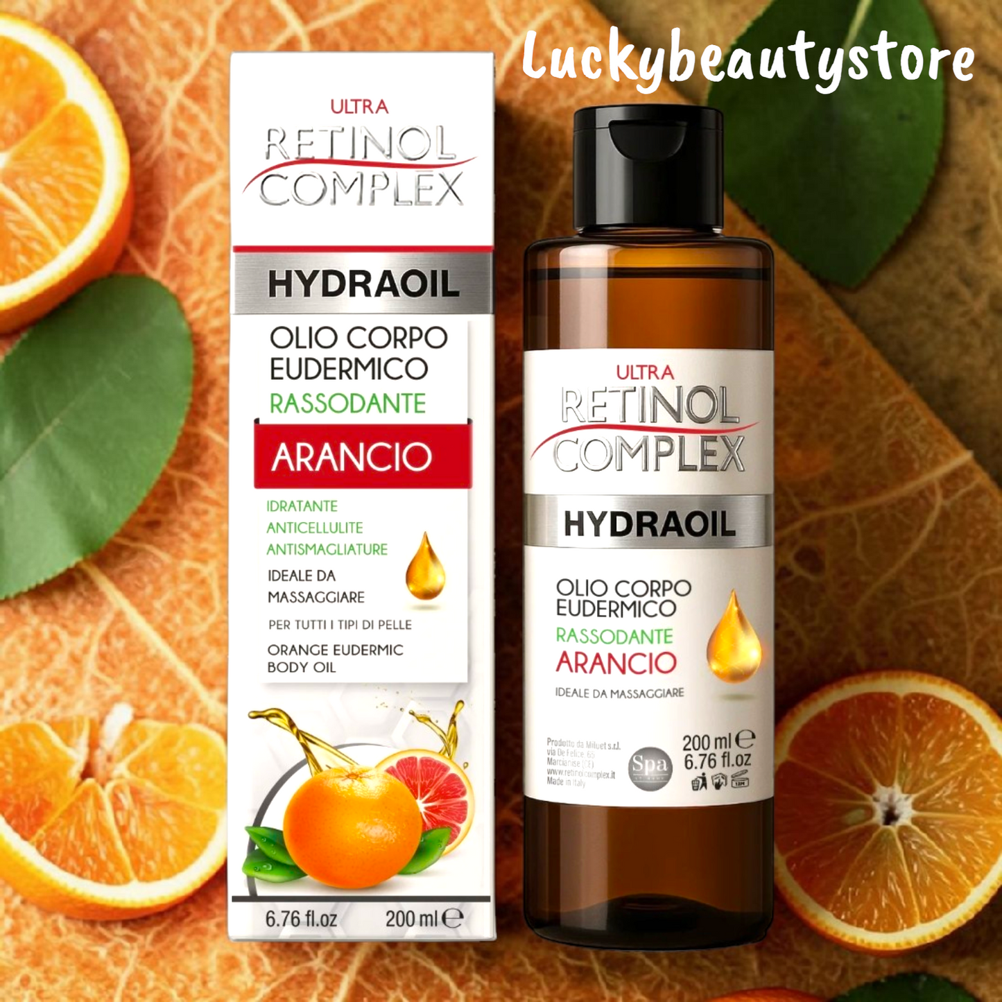 OLIO CORPO ARANCIO RETINOL COMPLEX