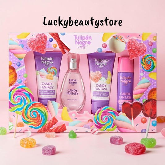 CONFEZIONE REGALO FANTASIA DI CARAMELLE TULIPAN NEGRO
