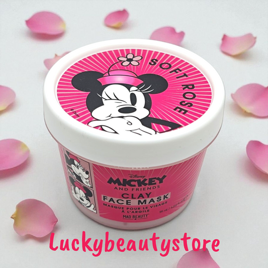 MASCHERA VISO ALL'ARGILLA DISNEY MINNIE-MAD BEAUTY ALLA ROSA