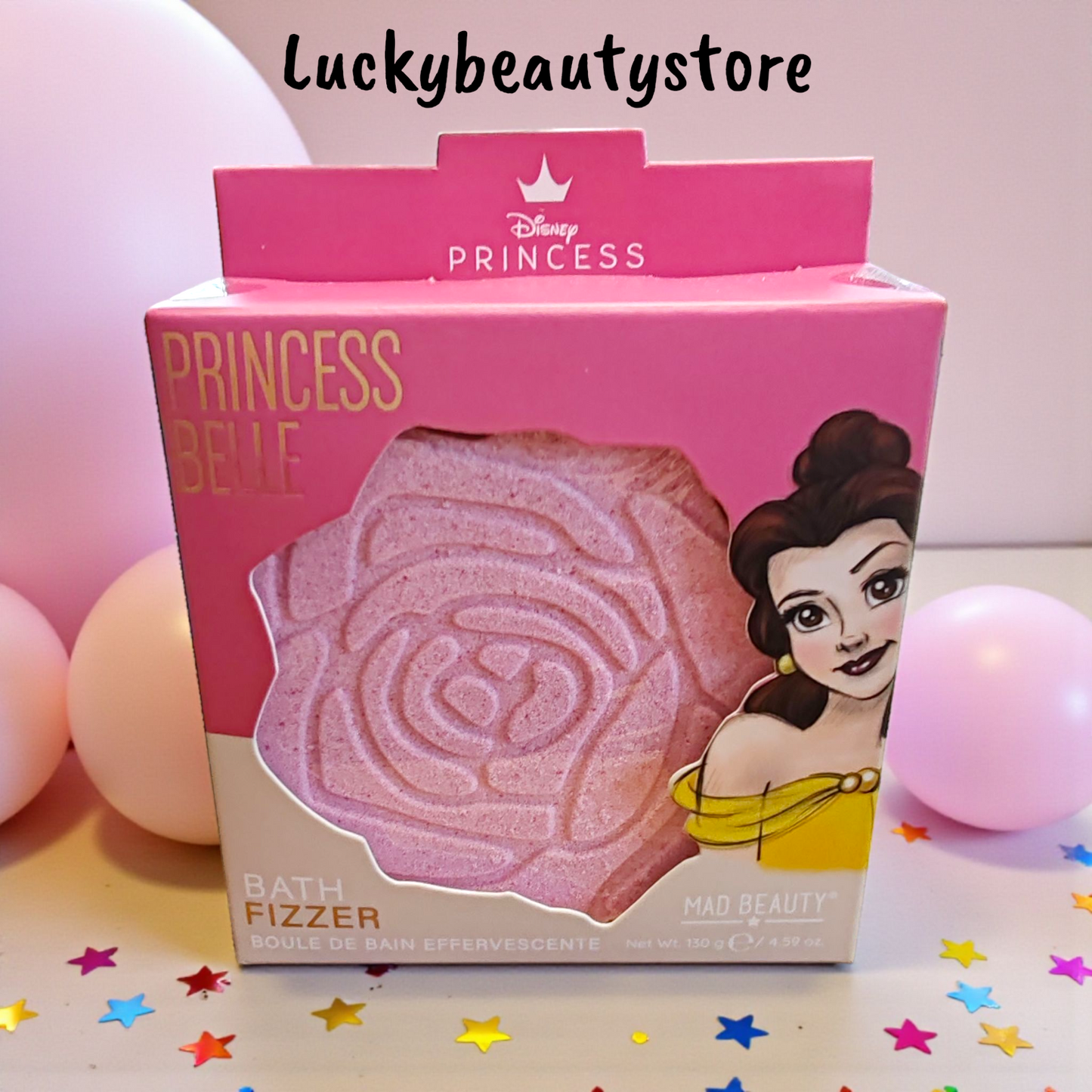 BOMBA BAGNO DISNEY PRINCIPESSA BELLA MAD BEAUTY AI FRUTTI SCURI