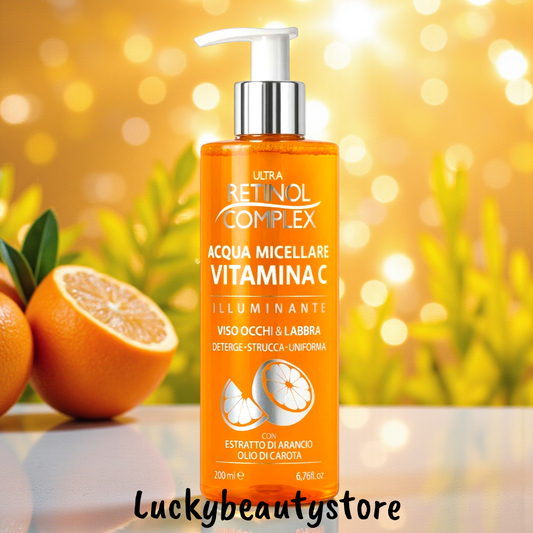 ACQUA MICELLARE ILLUMINANTE RETINOL COMPLEX VITAMINA C