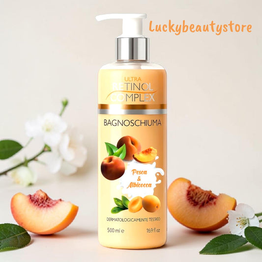 BAGNOSCHIUMA PESCA E ALBICOCCA RETINOL COMPLEX