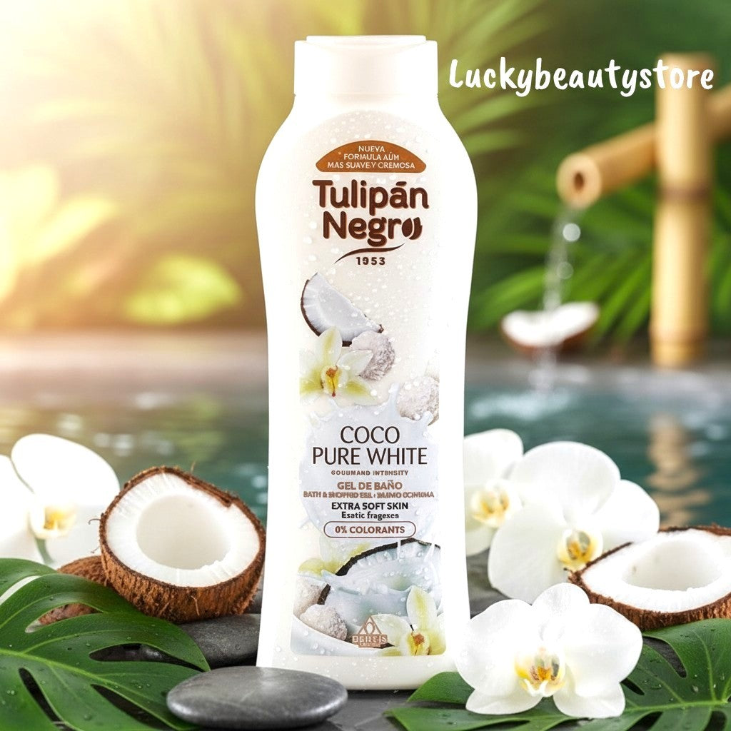 BAGNOSCHIUMA COCCO PURO TULIPAN NEGRO