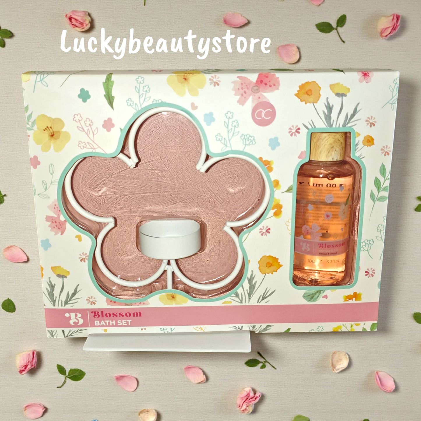 SET DA BAGNO BLOSSOM CONFEZIONE REGALO