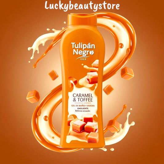 BAGNOSCHIUMA TOFFEE  E CREMA AL CARAMELLO TULIPAN NEGRO
