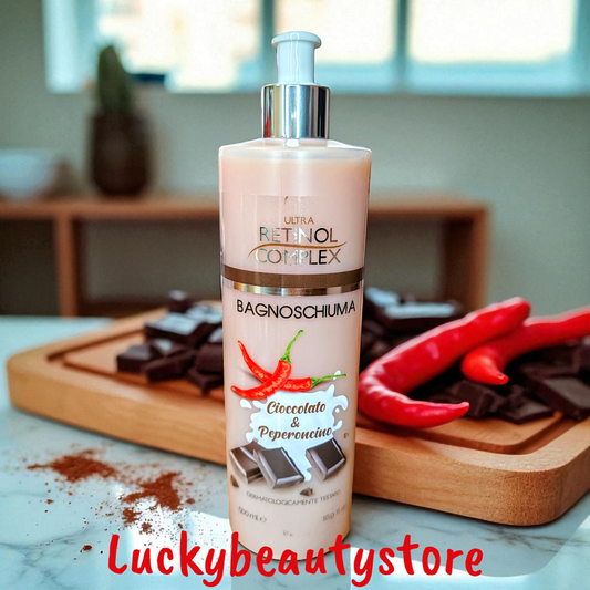 BAGNOSCHIUMA CIOCCOLATO E PEPERONCINO RETINOL COMPLEX