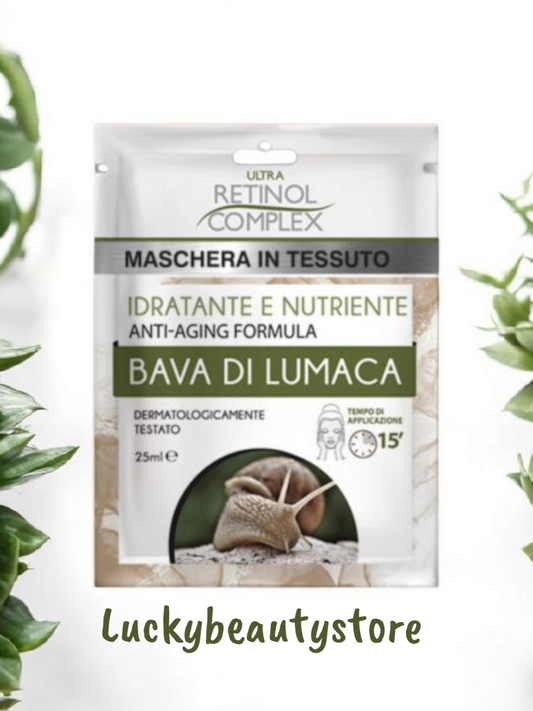 MASCHERA VISO RETINOL COMPLEX BAVA DI LUMACA
