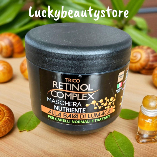MASCHERA CAPELLI NUTRIENTE RETINOL COMPLEX ALLA BAVA DI LUMACA